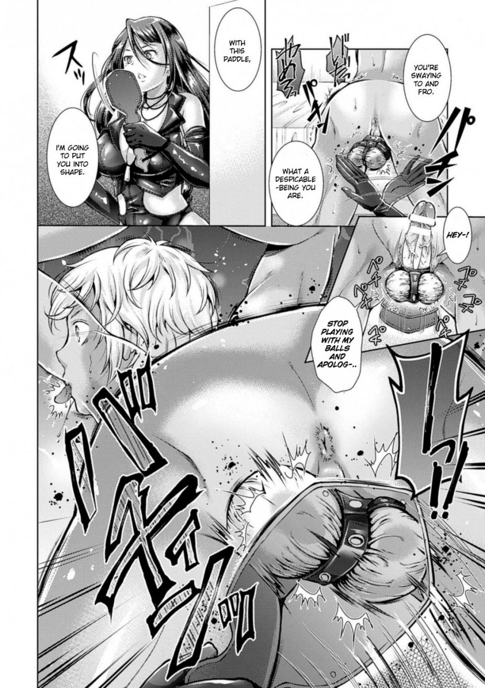 Hentai Manga Comic-Catch Ball (The Heroines Who Play With Balls Like Their Playthings And Use Ejaculation Control Vol. 1)-Read-11
